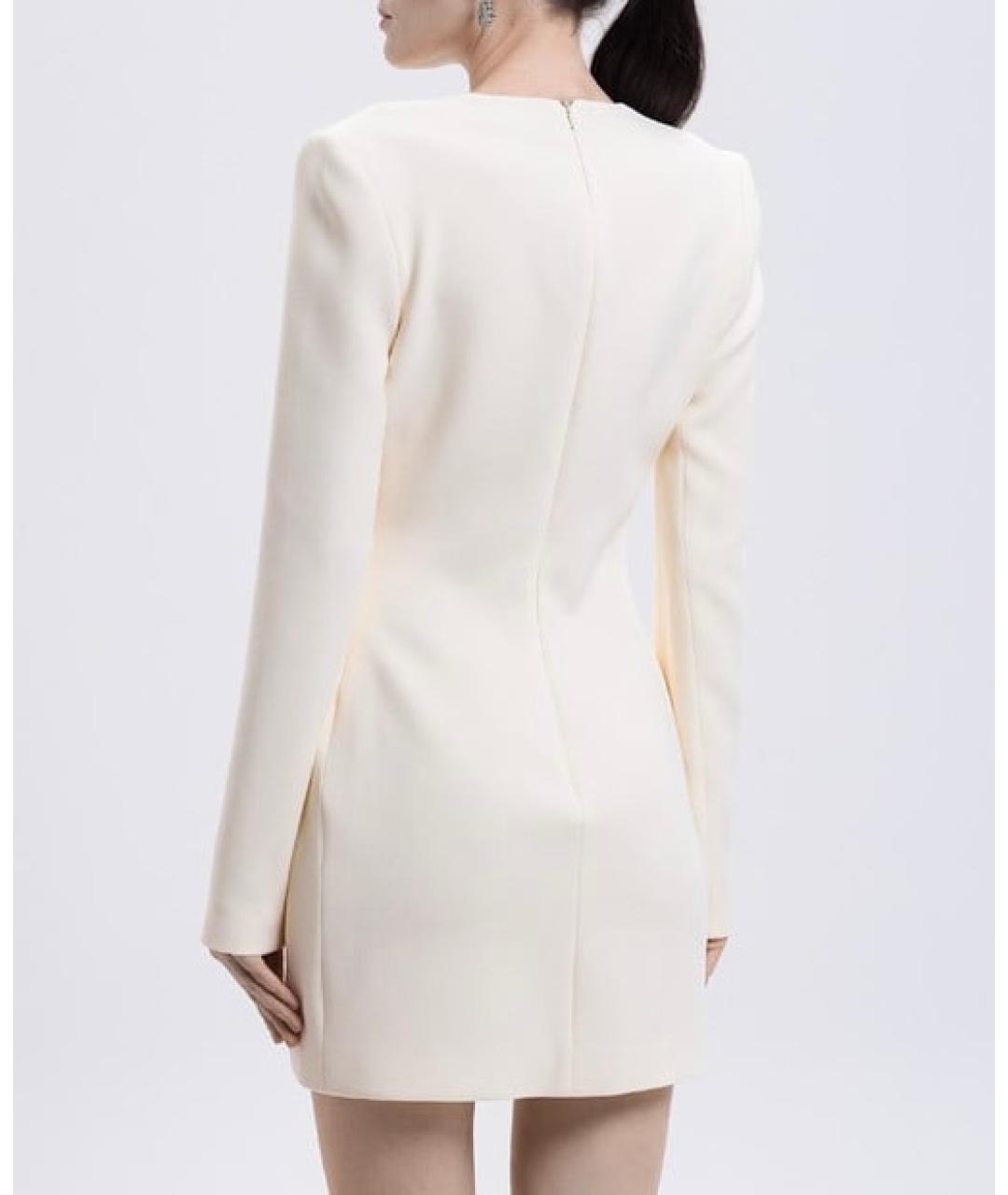 DAVID KOMA Бежевое коктейльное платье, фото 4