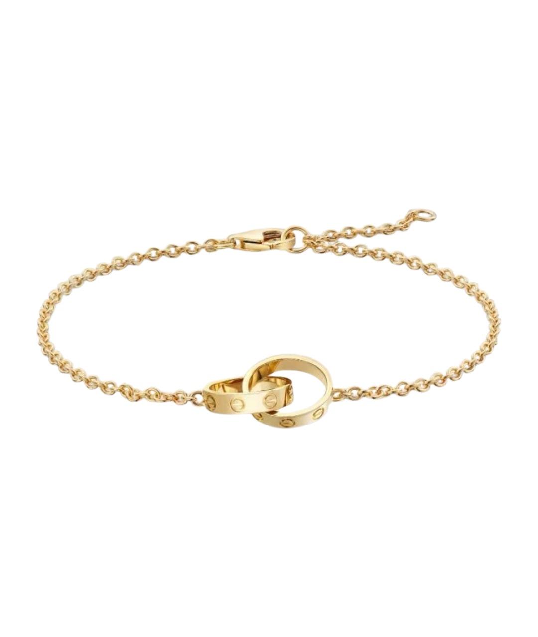 CARTIER Золотой браслет из желтого золота, фото 1