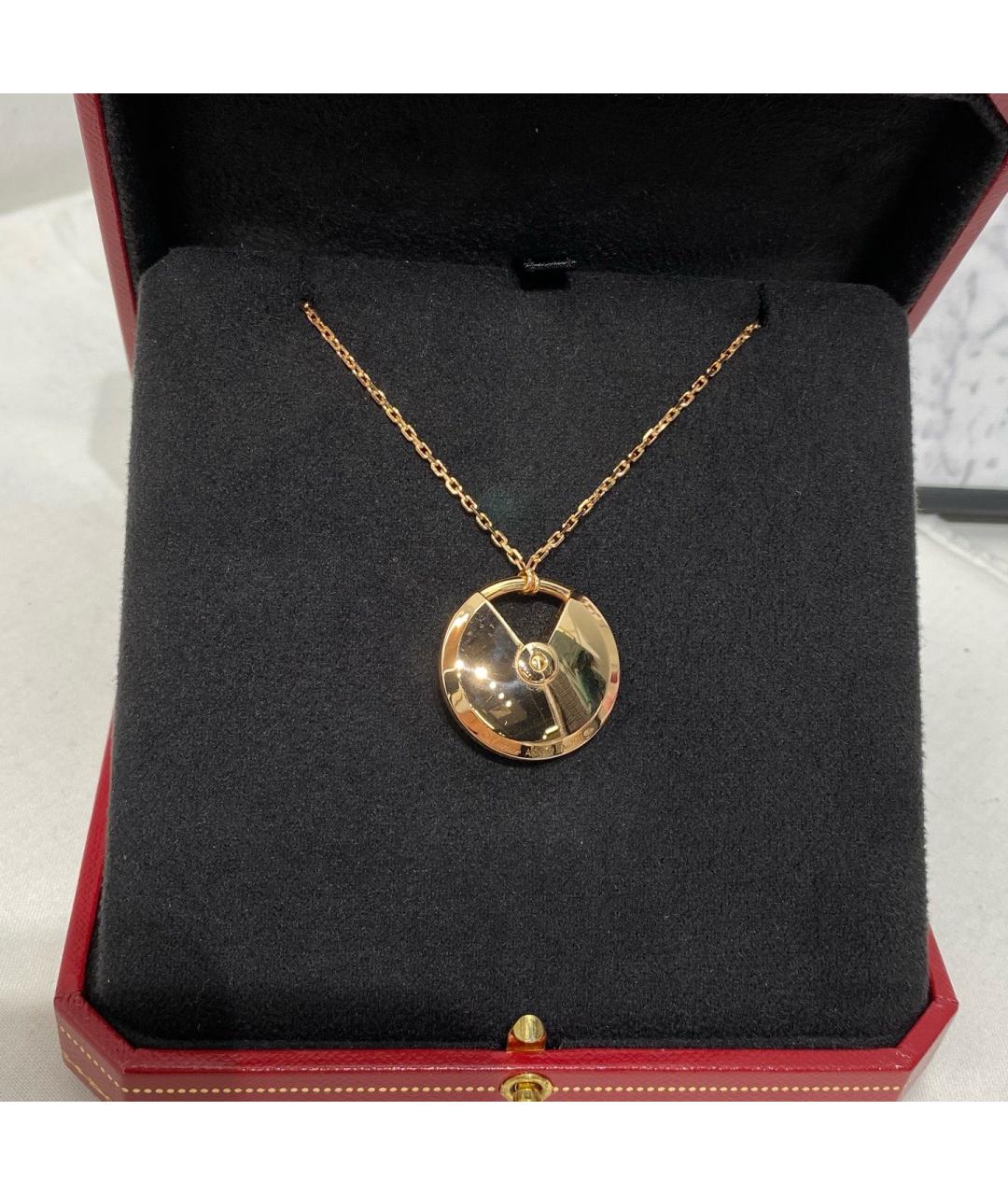 CARTIER Золотое колье из розового золота, фото 5