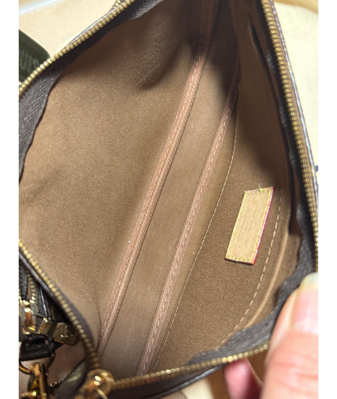 LOUIS VUITTON Коричневая сумка через плечо, фото 7