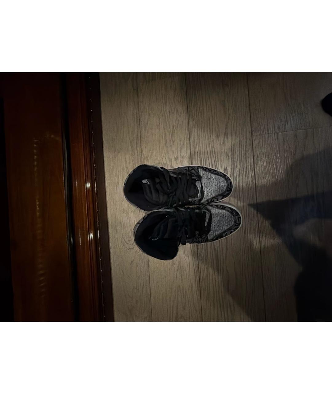 JORDAN Мульти текстильные высокие кроссовки / кеды, фото 2