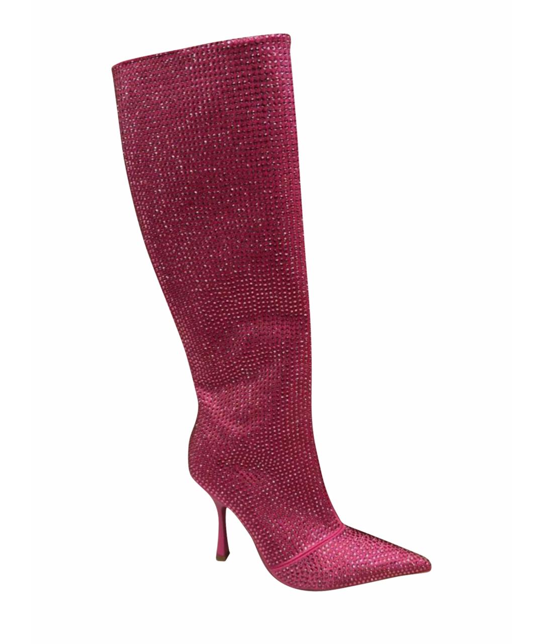 LIU JO Фуксия текстильные сапоги, фото 1