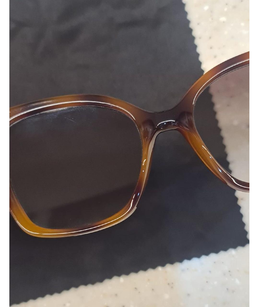 FERRAGAMO Коричневые солнцезащитные очки, фото 6