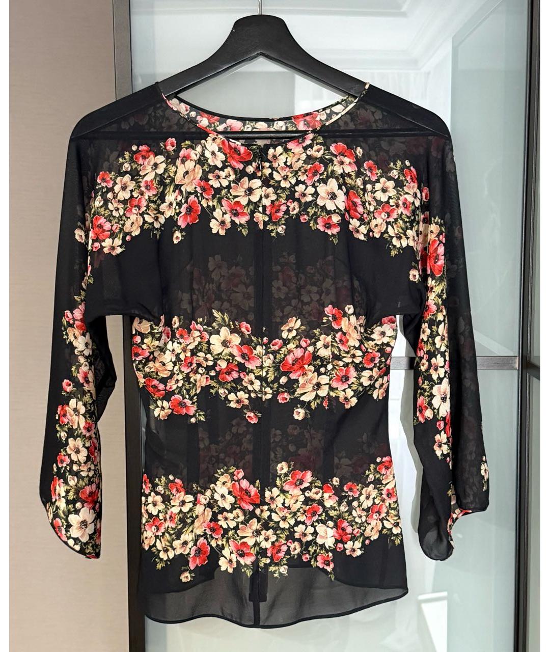 DOLCE&GABBANA Мульти шелковая блузы, фото 2