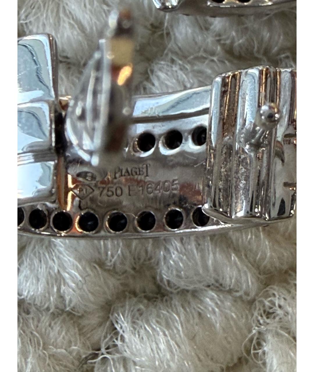 PIAGET Серебряные серьги из белого золота, фото 8