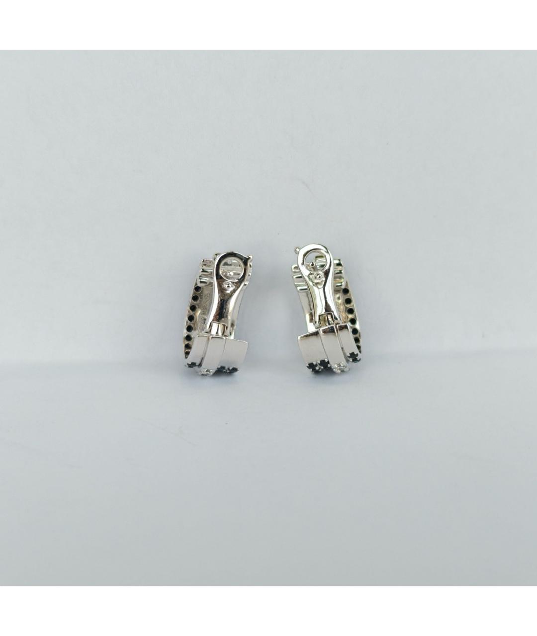 PIAGET Серебряные серьги из белого золота, фото 4