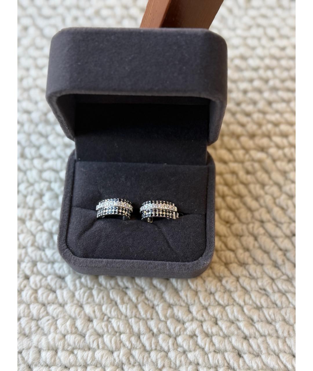 PIAGET Серебряные серьги из белого золота, фото 2