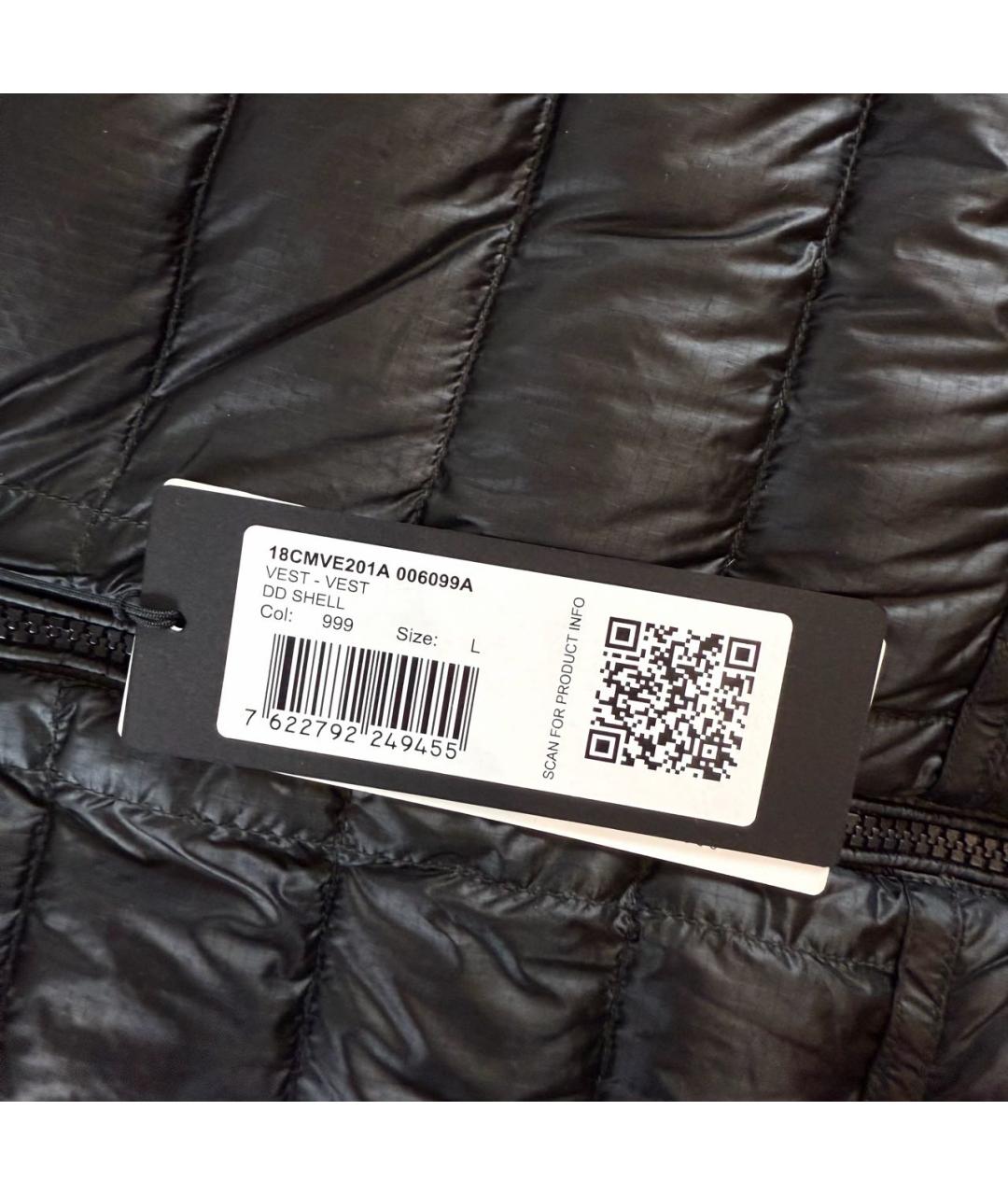 CP COMPANY Черный жилет, фото 4