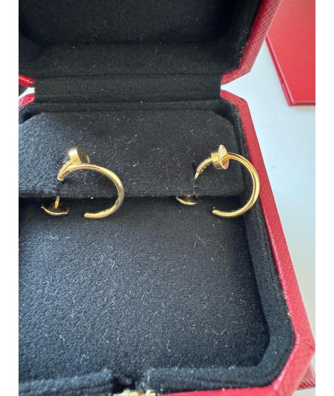 CARTIER Золотые серьги из розового золота, фото 3