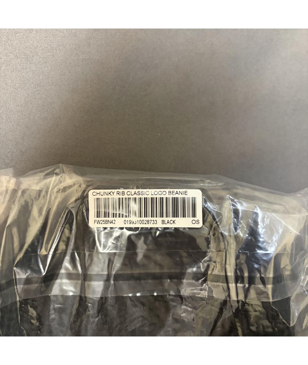 SUPREME Черная шапка, фото 4