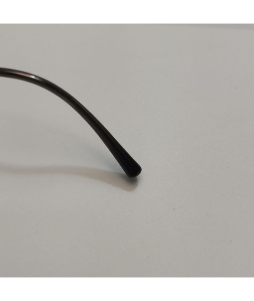 CHANEL Голубые металлические солнцезащитные очки, фото 8