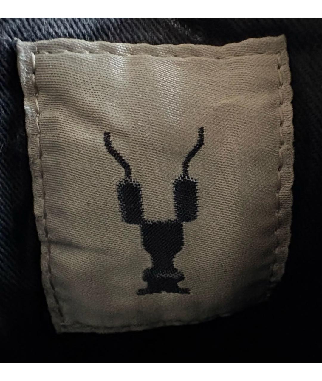 RICK OWENS DRKSHDW Черные низкие кроссовки / кеды, фото 6