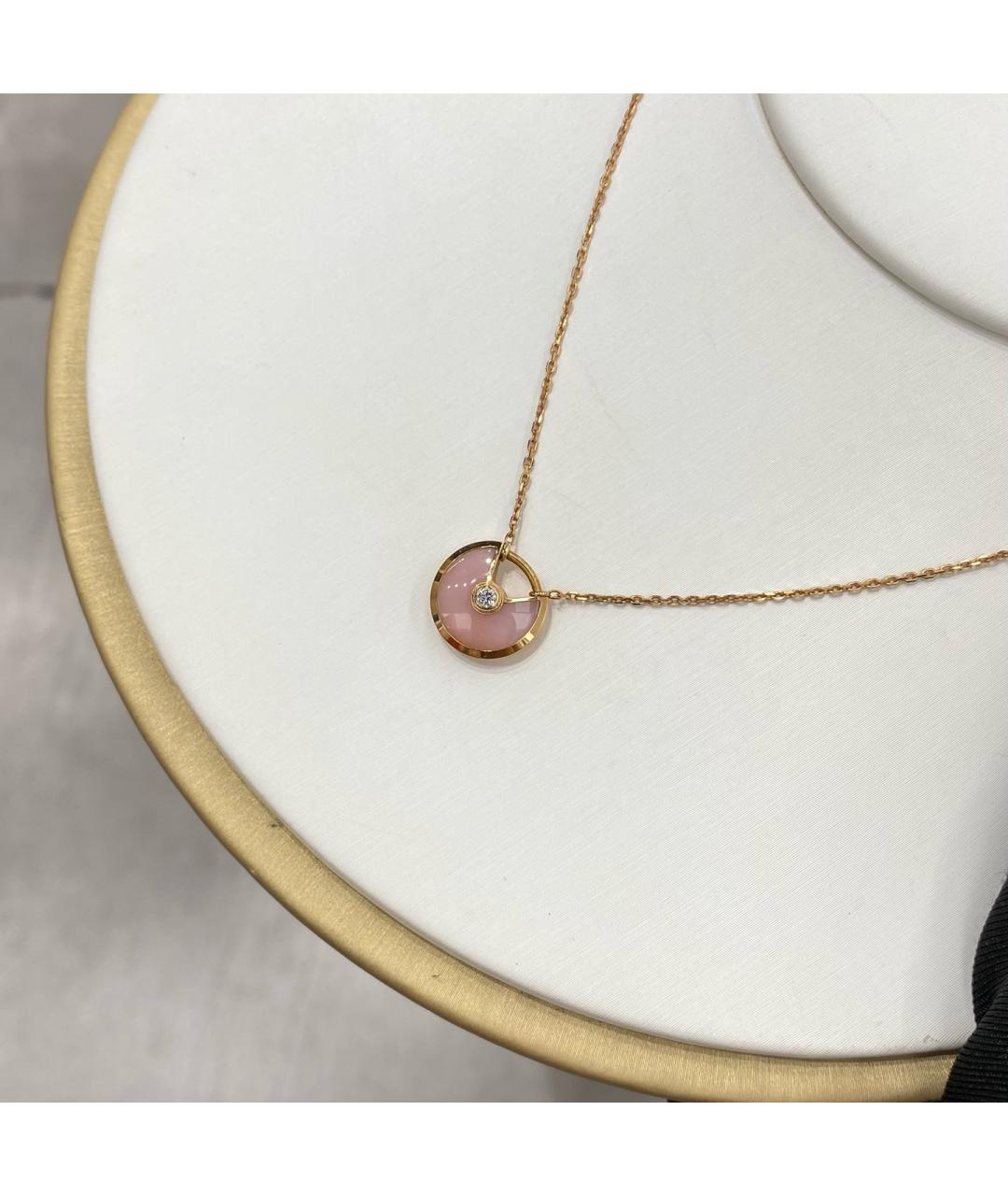CARTIER Розовое колье из розового золота, фото 4