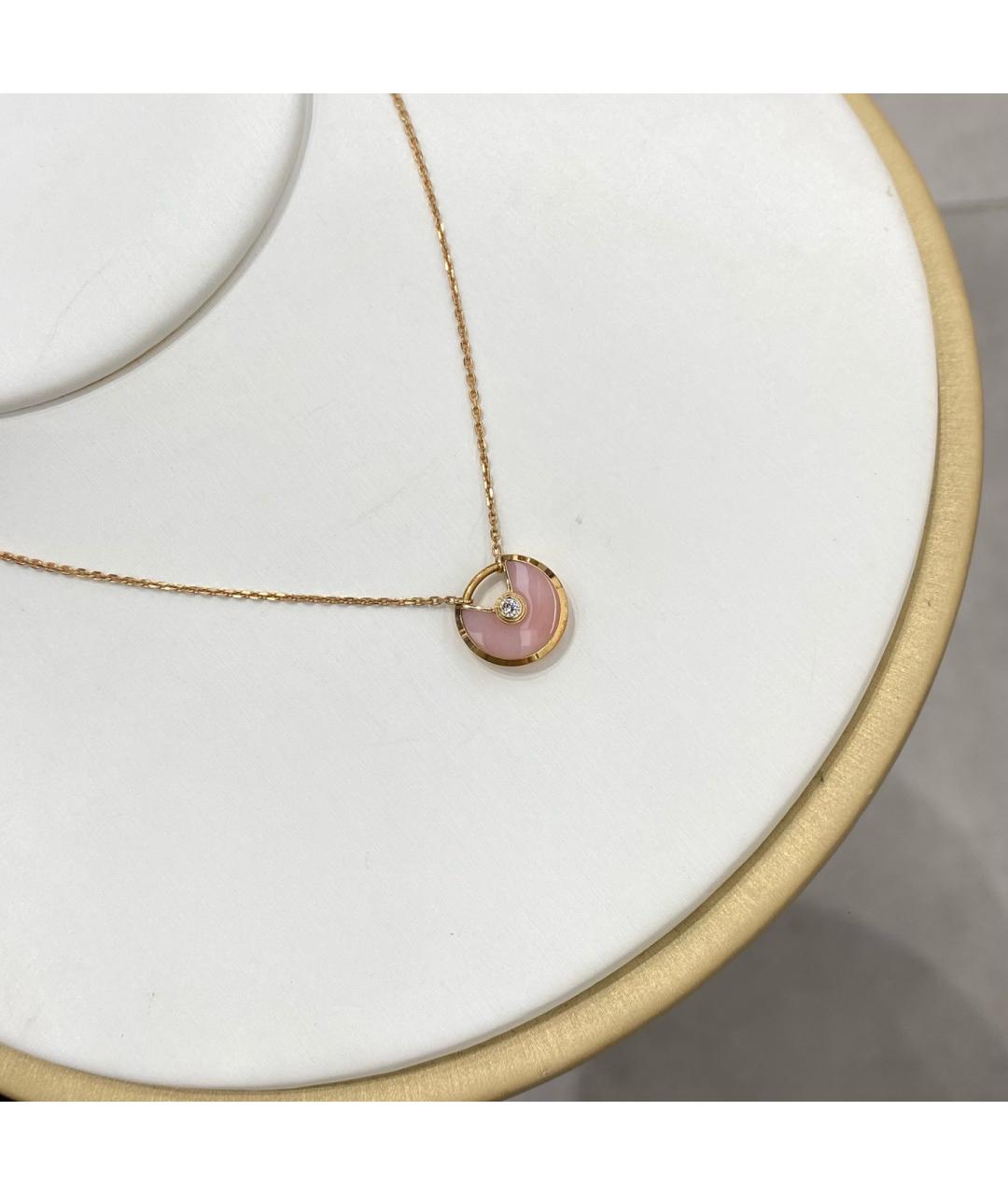 CARTIER Розовое колье из розового золота, фото 3