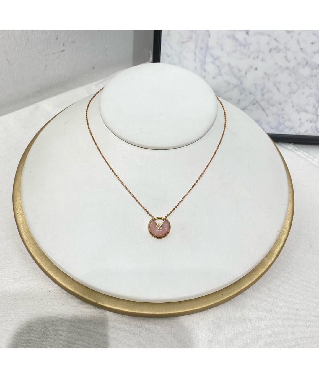 CARTIER Розовое колье из розового золота, фото 8