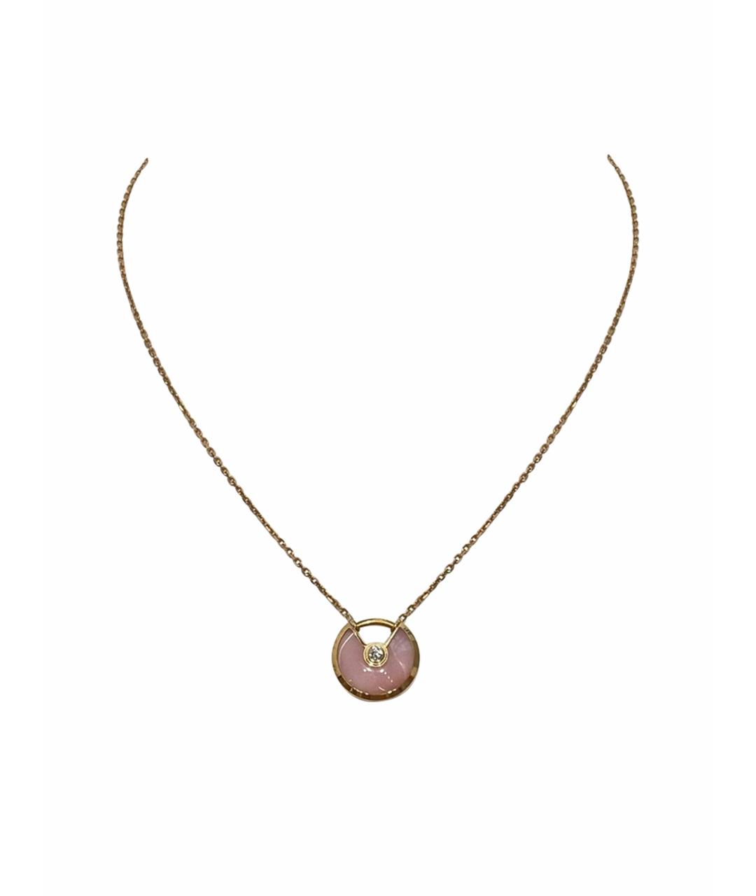 CARTIER Розовое колье из розового золота, фото 1