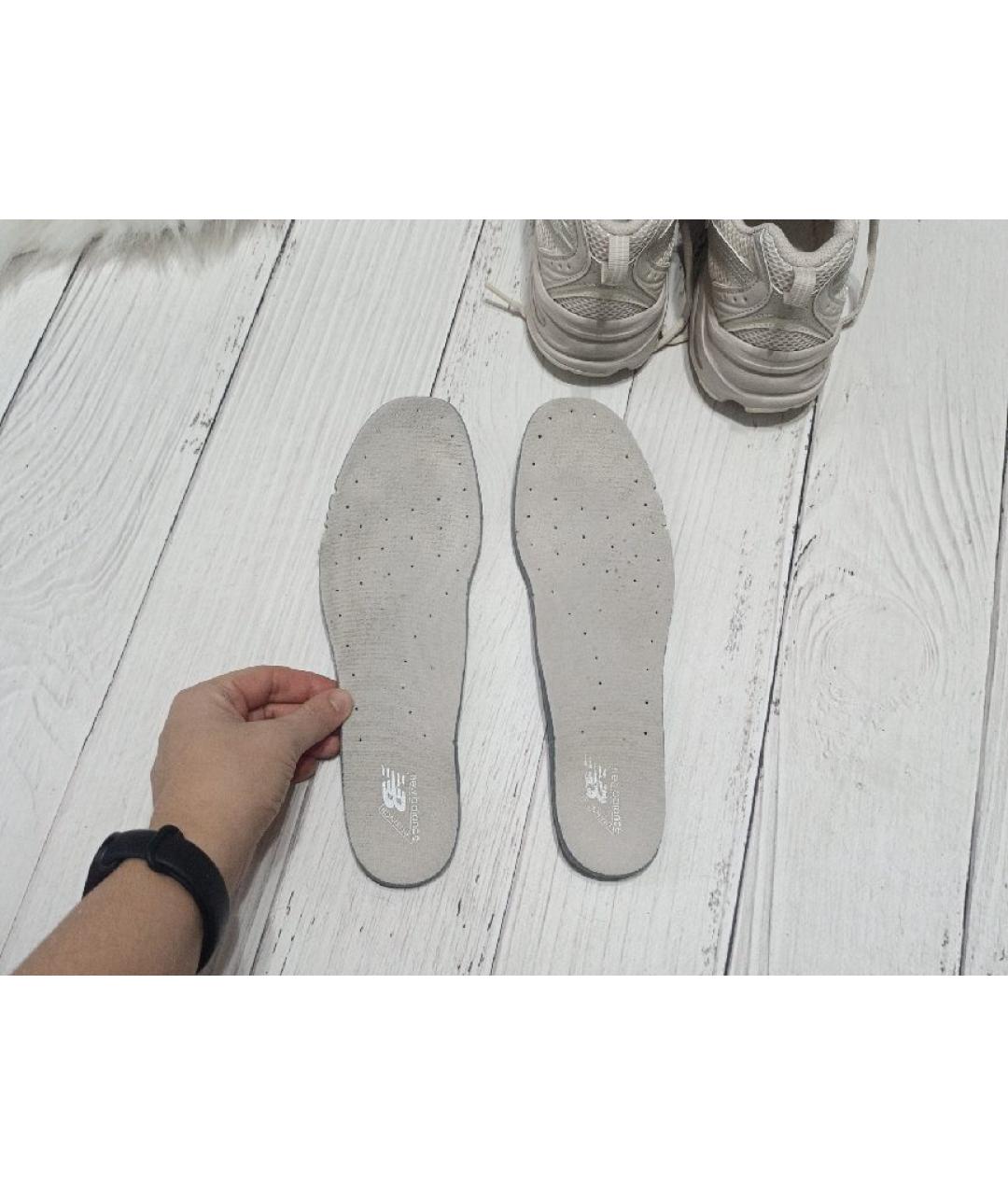 NEW BALANCE Бежевые синтетические кроссовки, фото 7