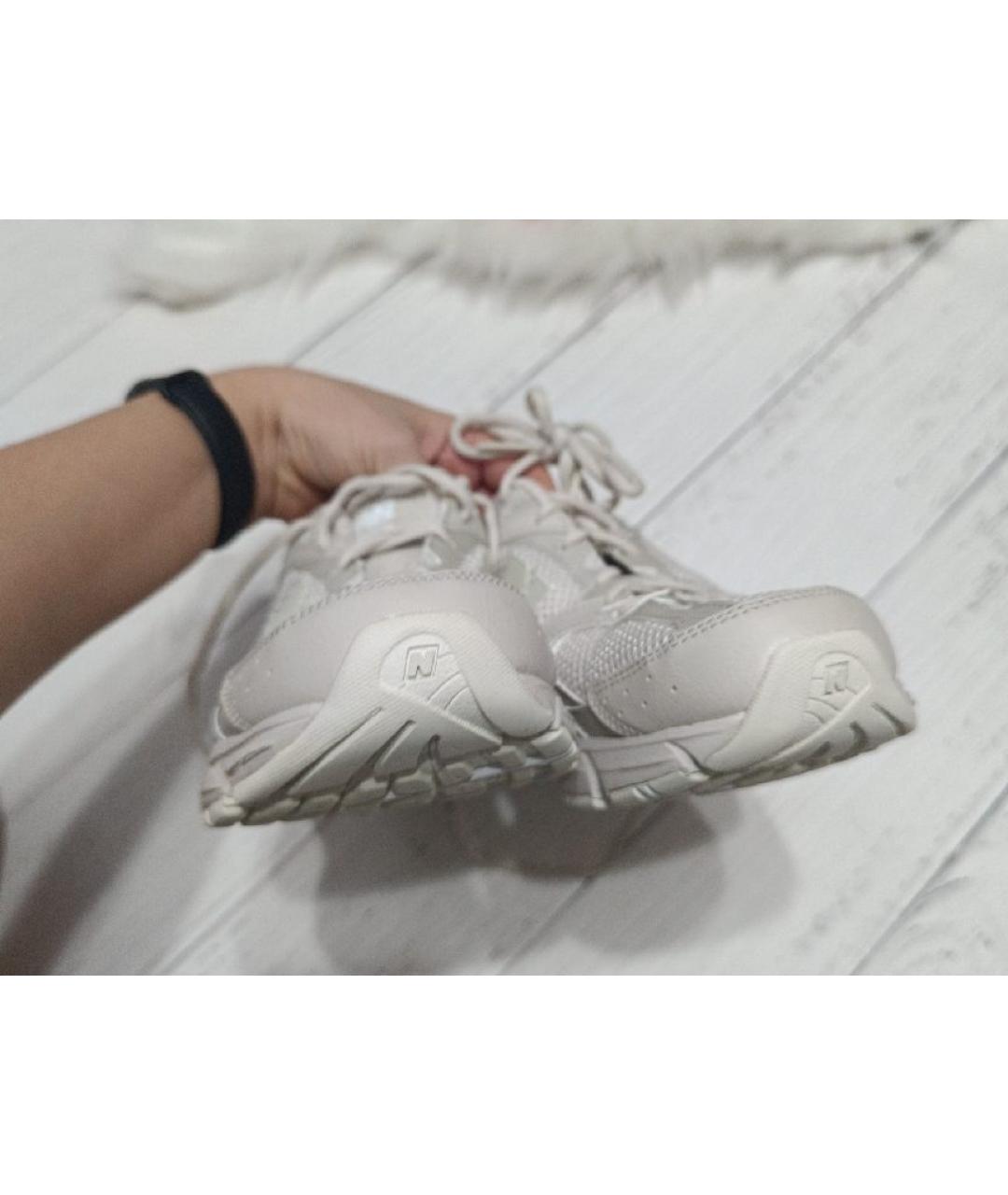 NEW BALANCE Бежевые синтетические кроссовки, фото 8