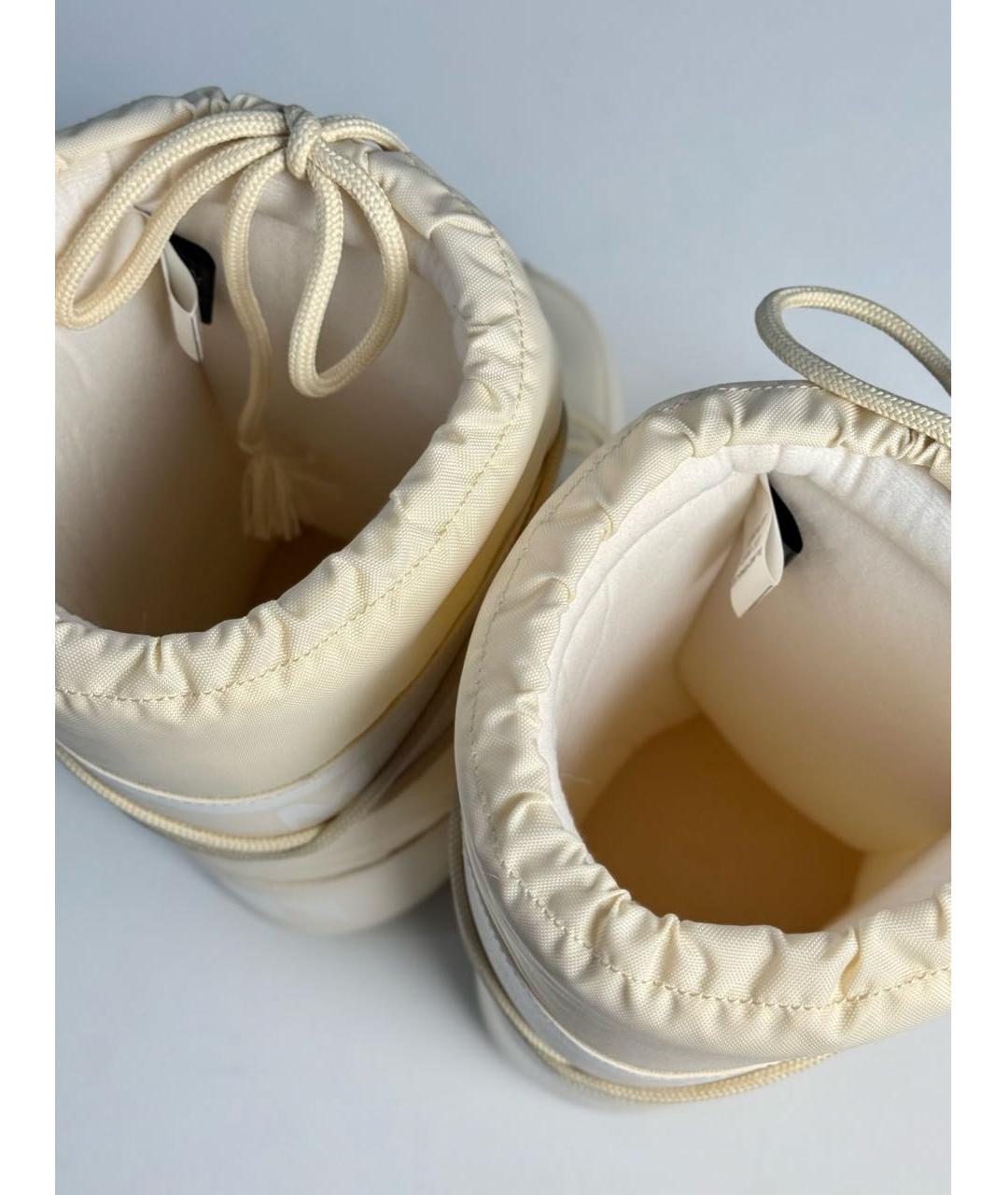 MOON BOOT Бежевые сапоги, фото 7