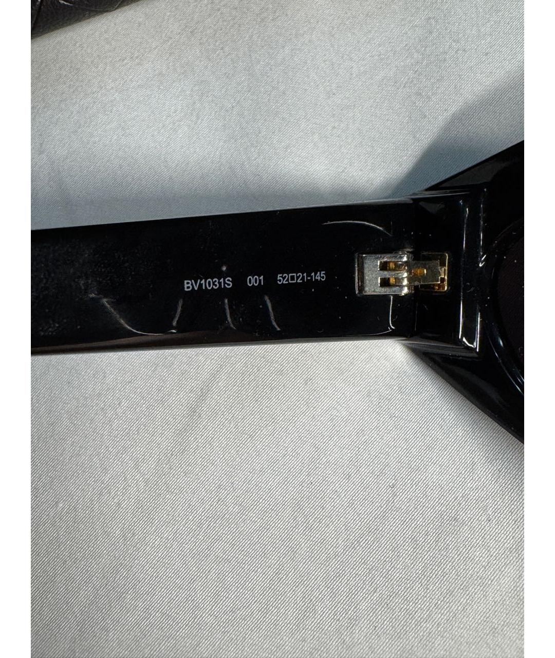 BOTTEGA VENETA Черные пластиковые солнцезащитные очки, фото 5