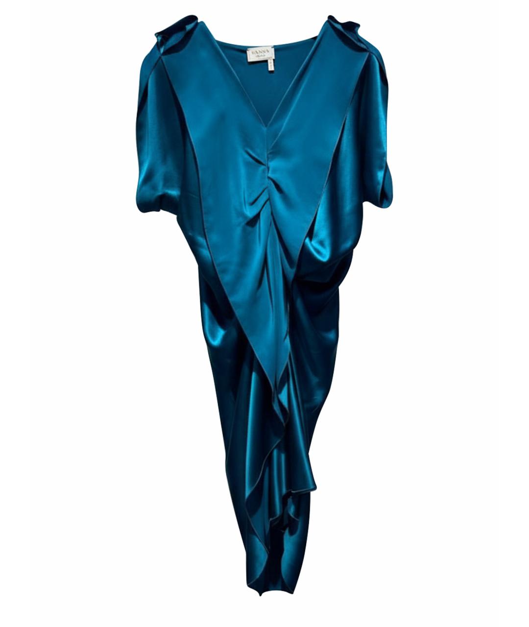 LANVIN Синее повседневное платье, фото 1