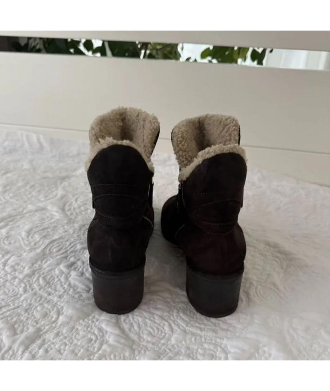 CHANEL Замшевые ботильоны, фото 5