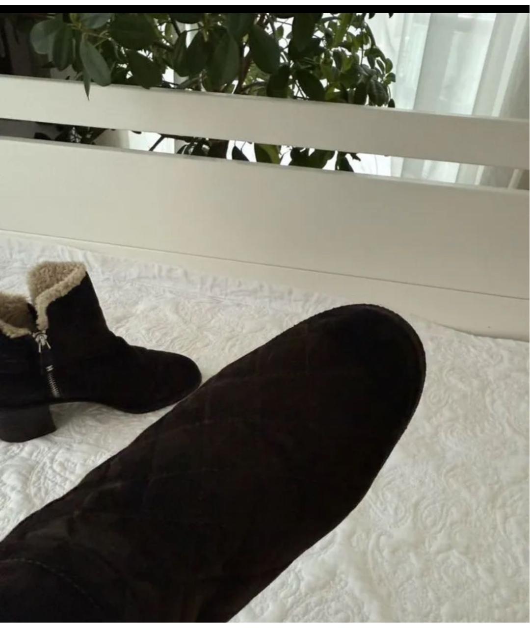 CHANEL Замшевые ботильоны, фото 6