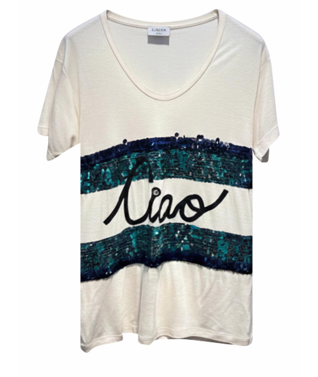 LANVIN Мульти футболка, фото 1