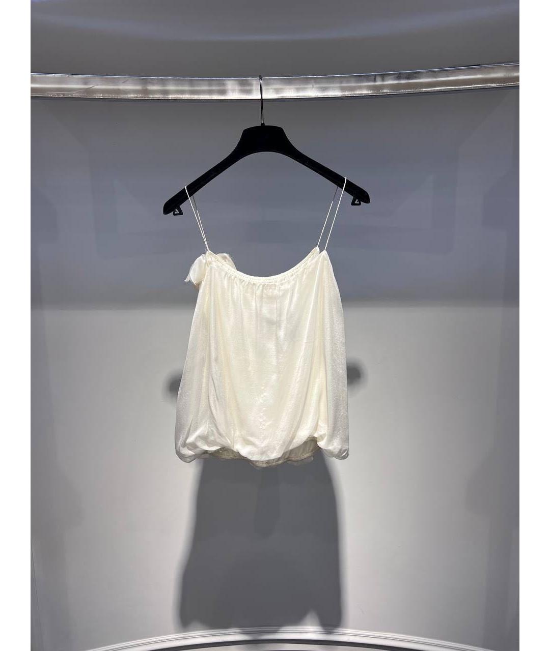 LANVIN Белая майка, фото 2