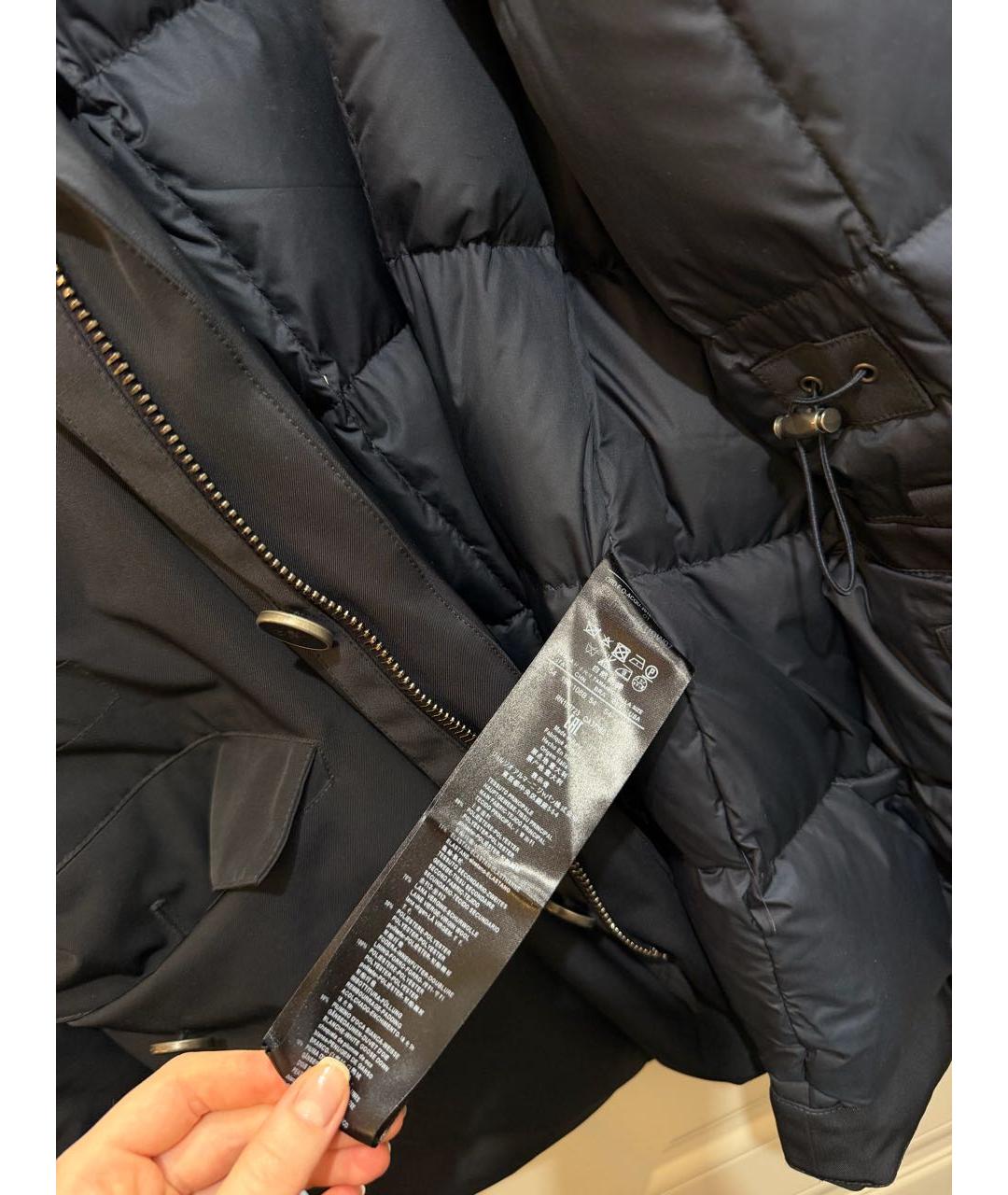 GIORGIO ARMANI Темно-синяя куртка, фото 3