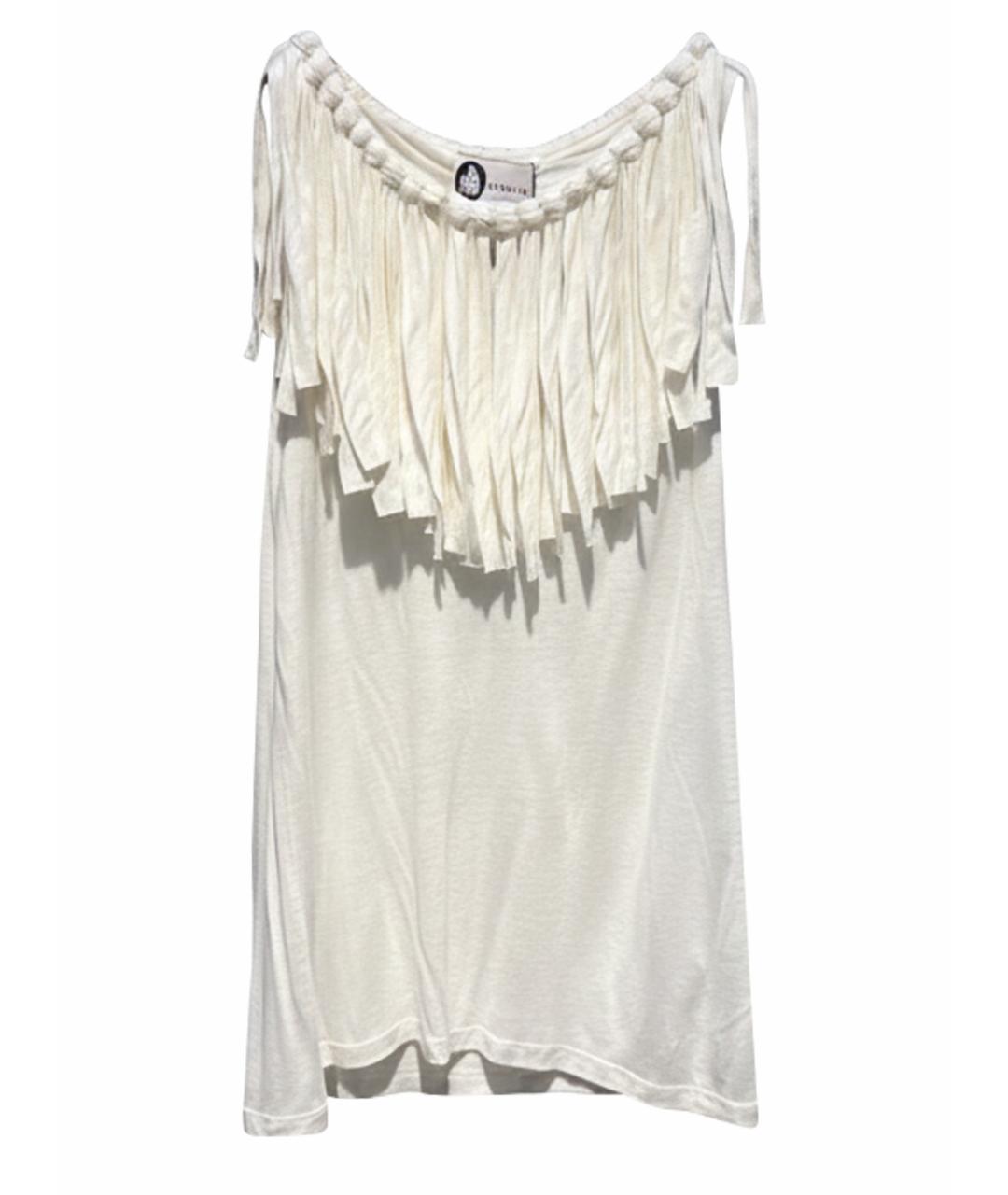 LANVIN Белая майка, фото 1