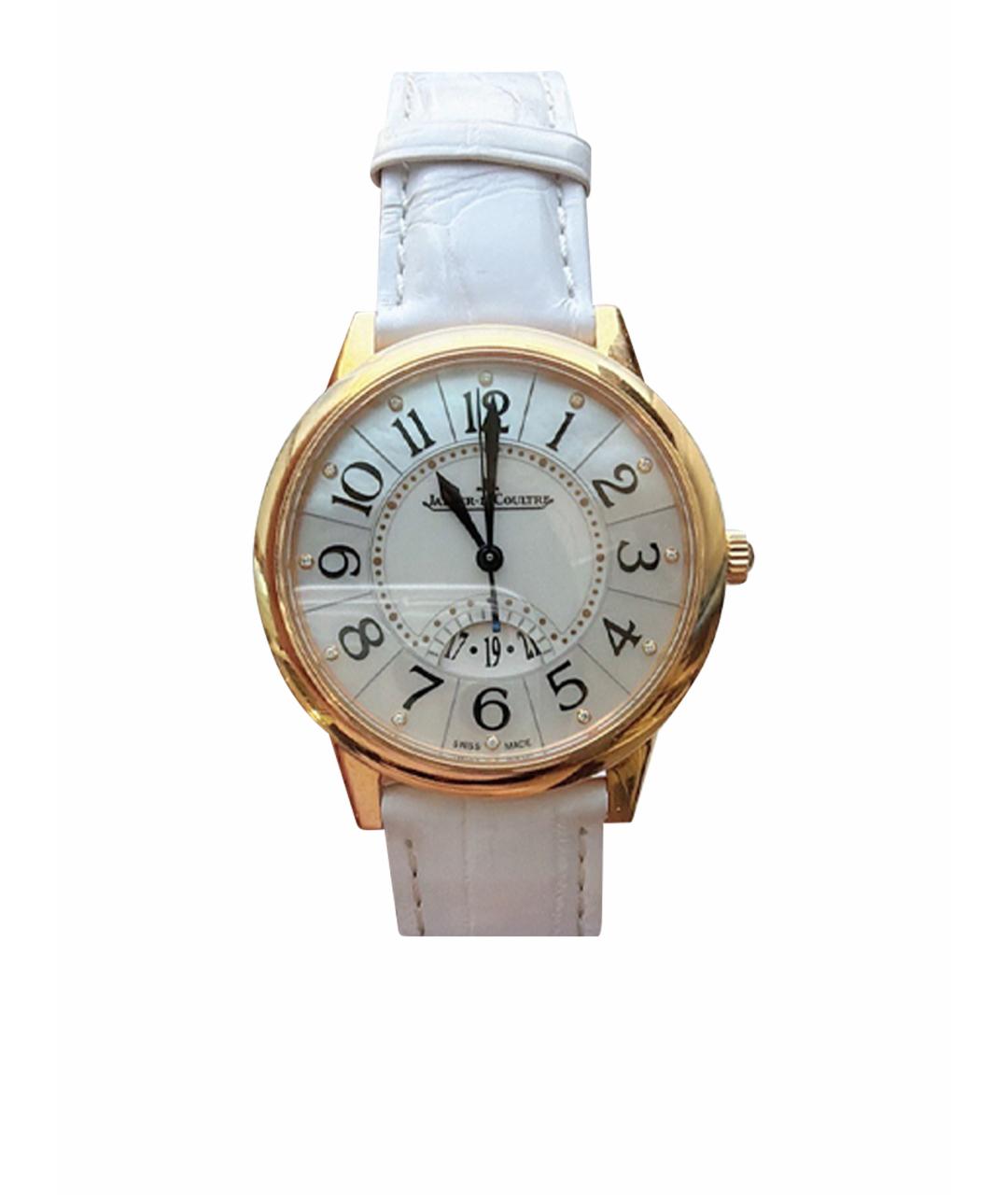 Jaeger LeCoultre Белые часы из розового золота, фото 1