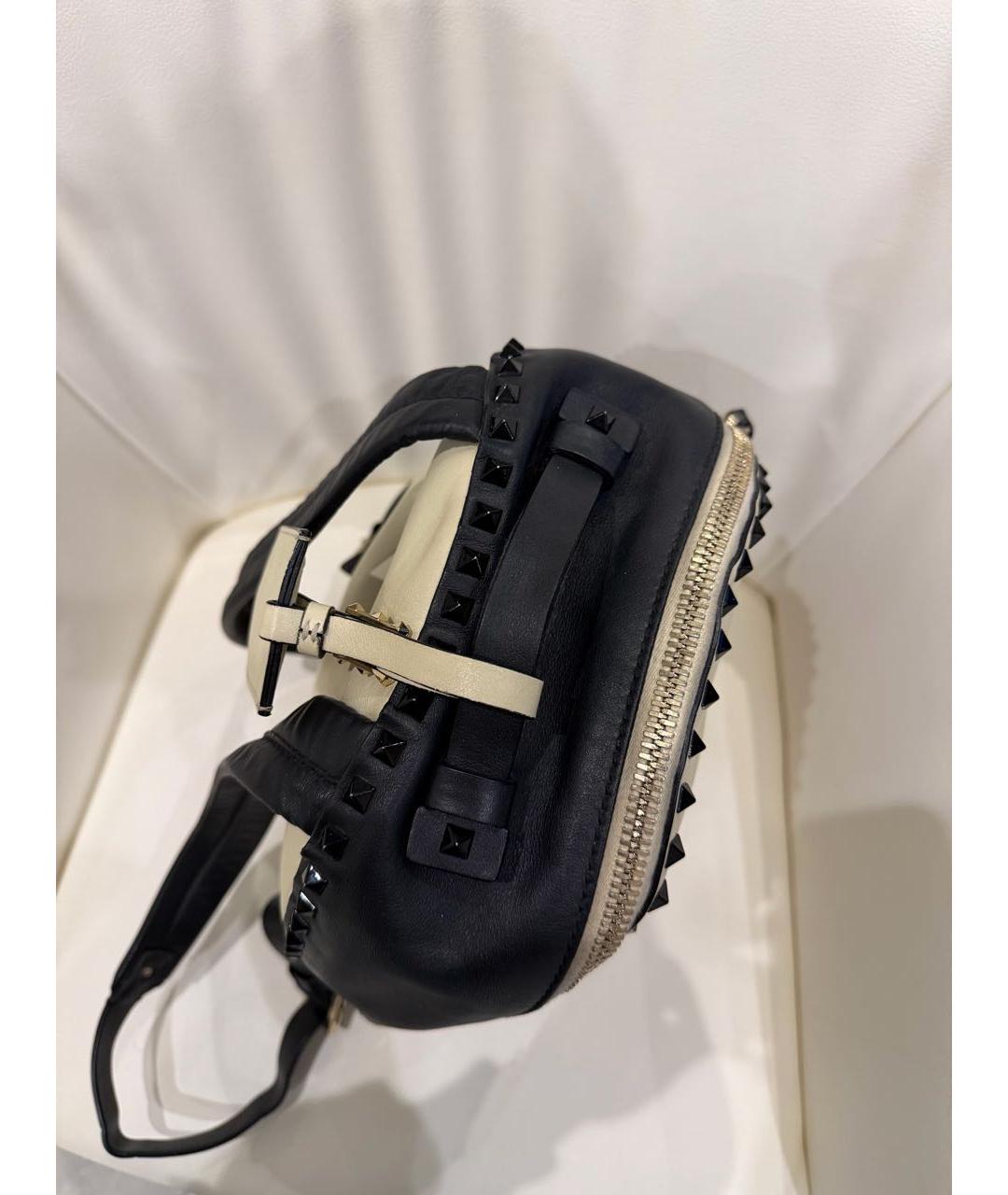 VALENTINO Белый кожаный рюкзак, фото 2