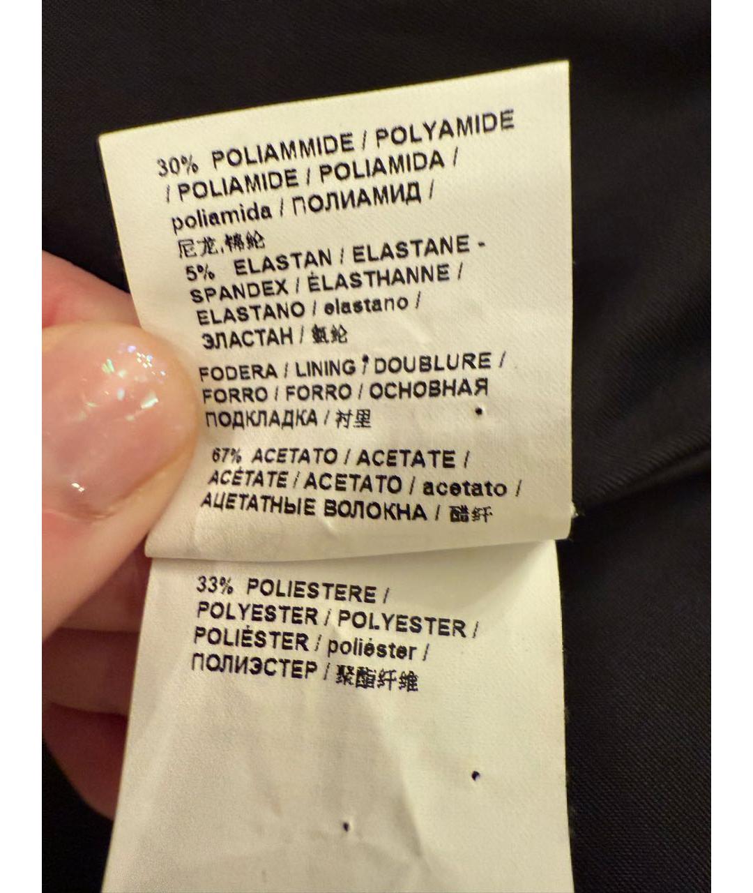 PINKO Черный жакет/пиджак, фото 5