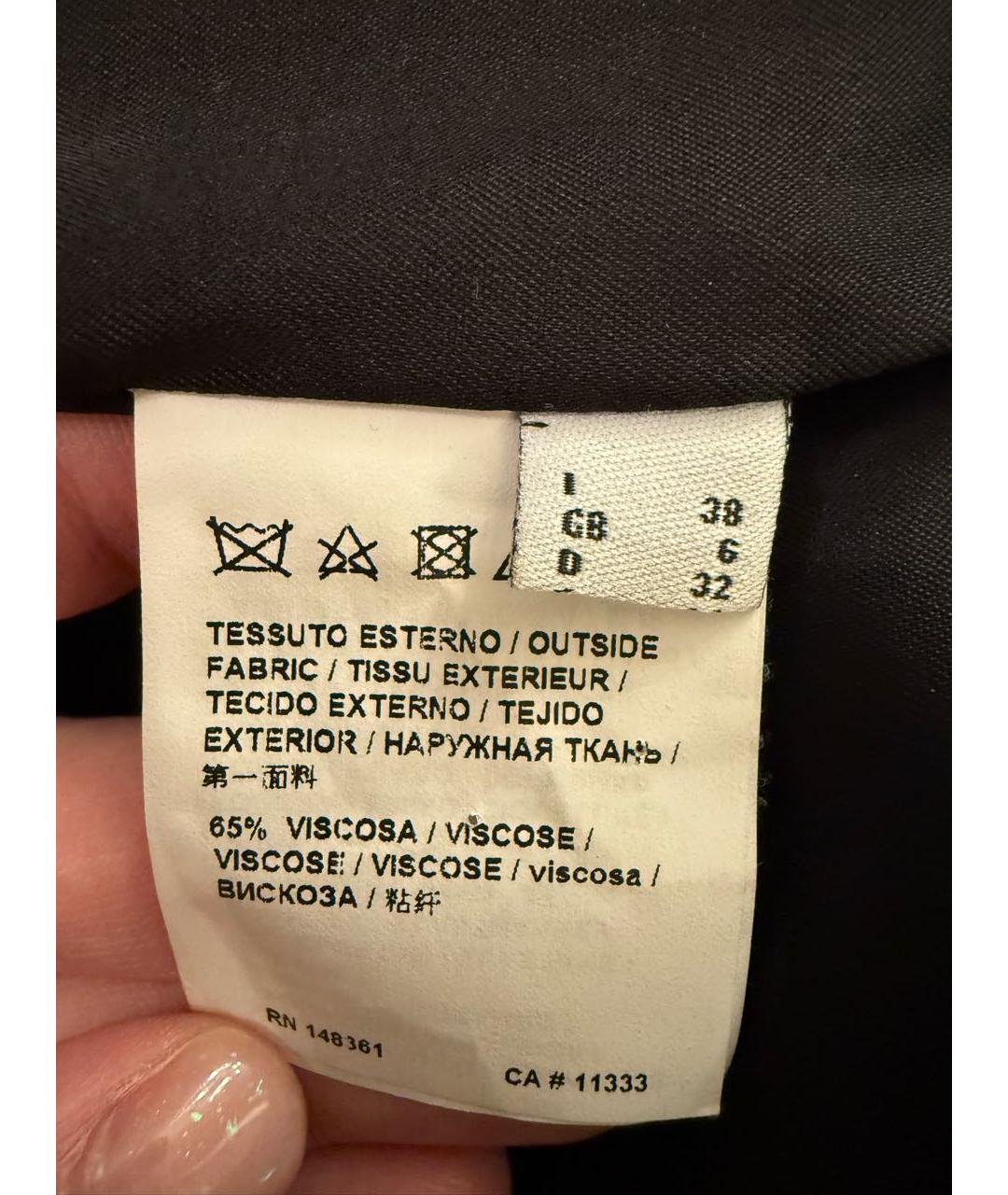 PINKO Черный жакет/пиджак, фото 4