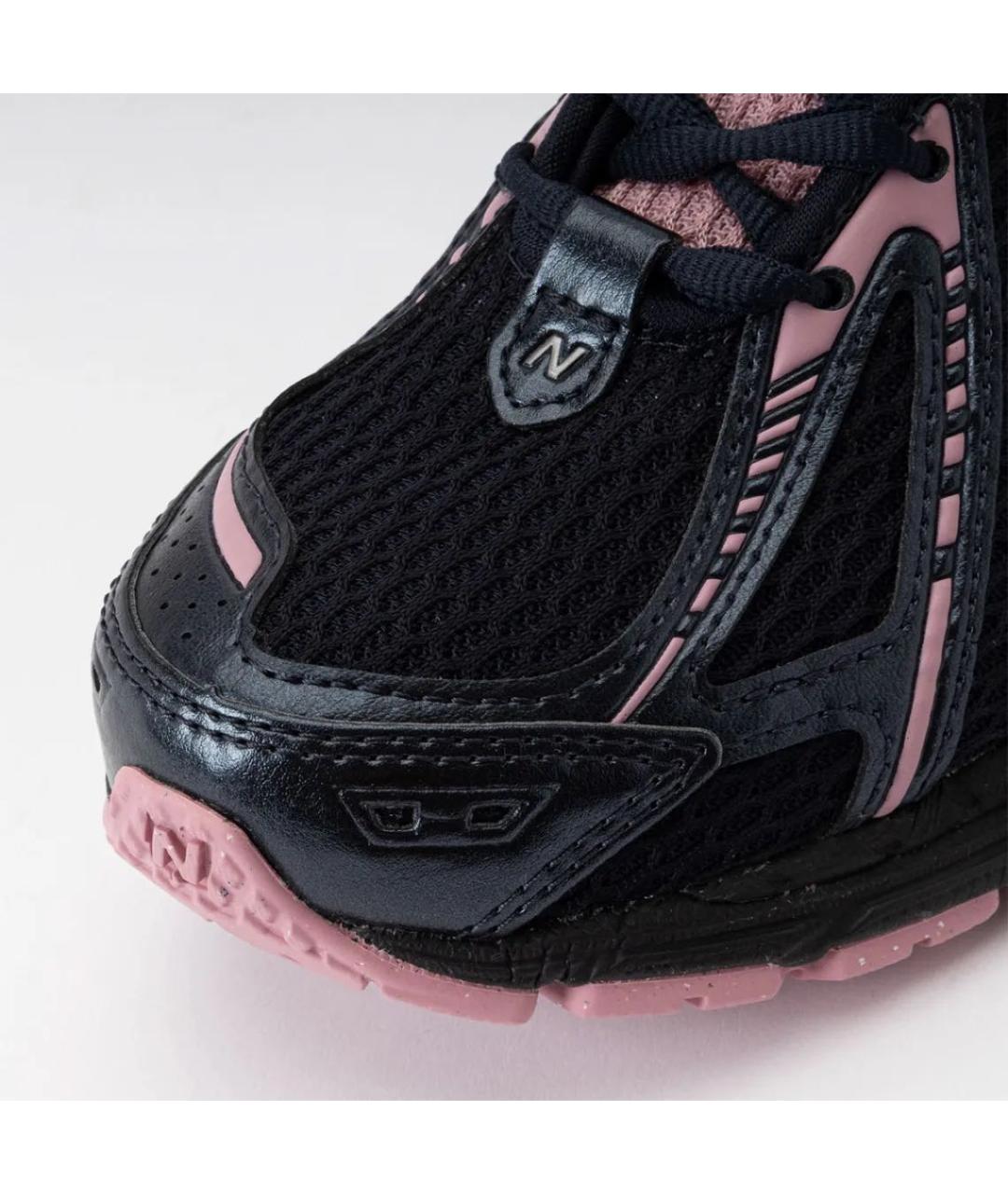 NEW BALANCE Черные кожаные низкие кроссовки / кеды, фото 6