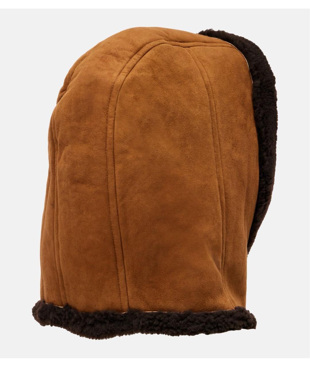 YVES SALOMON Коричневый капюшон, фото 3