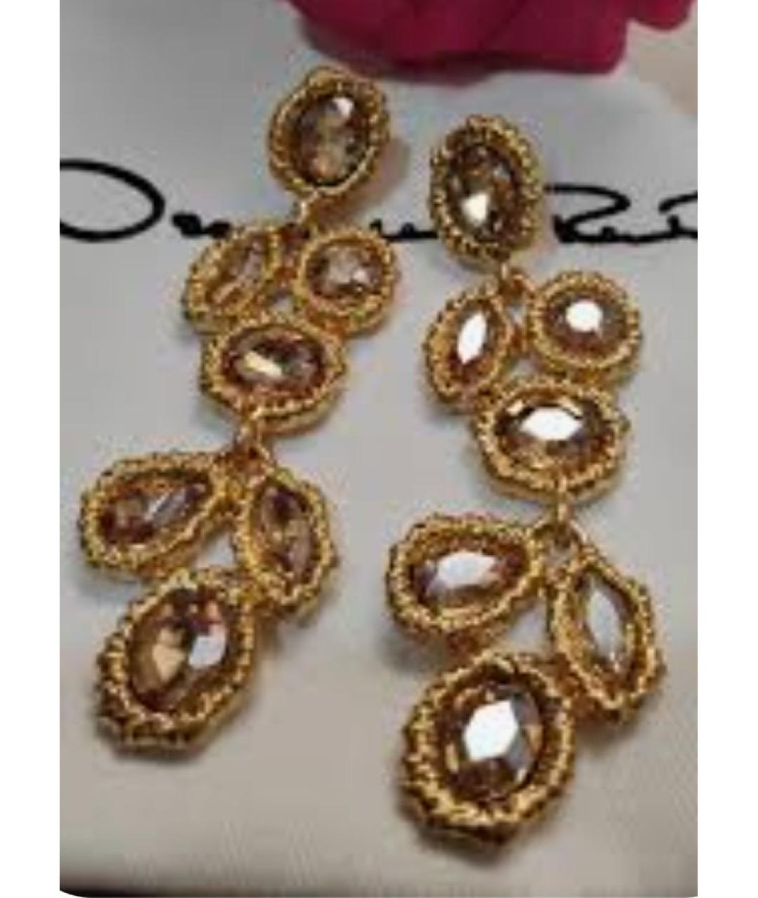 OSCAR DE LA RENTA Золотые серьги, фото 5