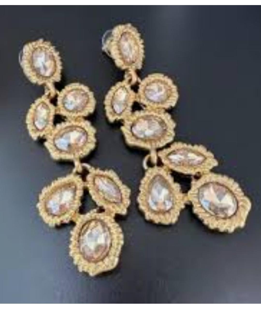 OSCAR DE LA RENTA Золотые серьги, фото 4