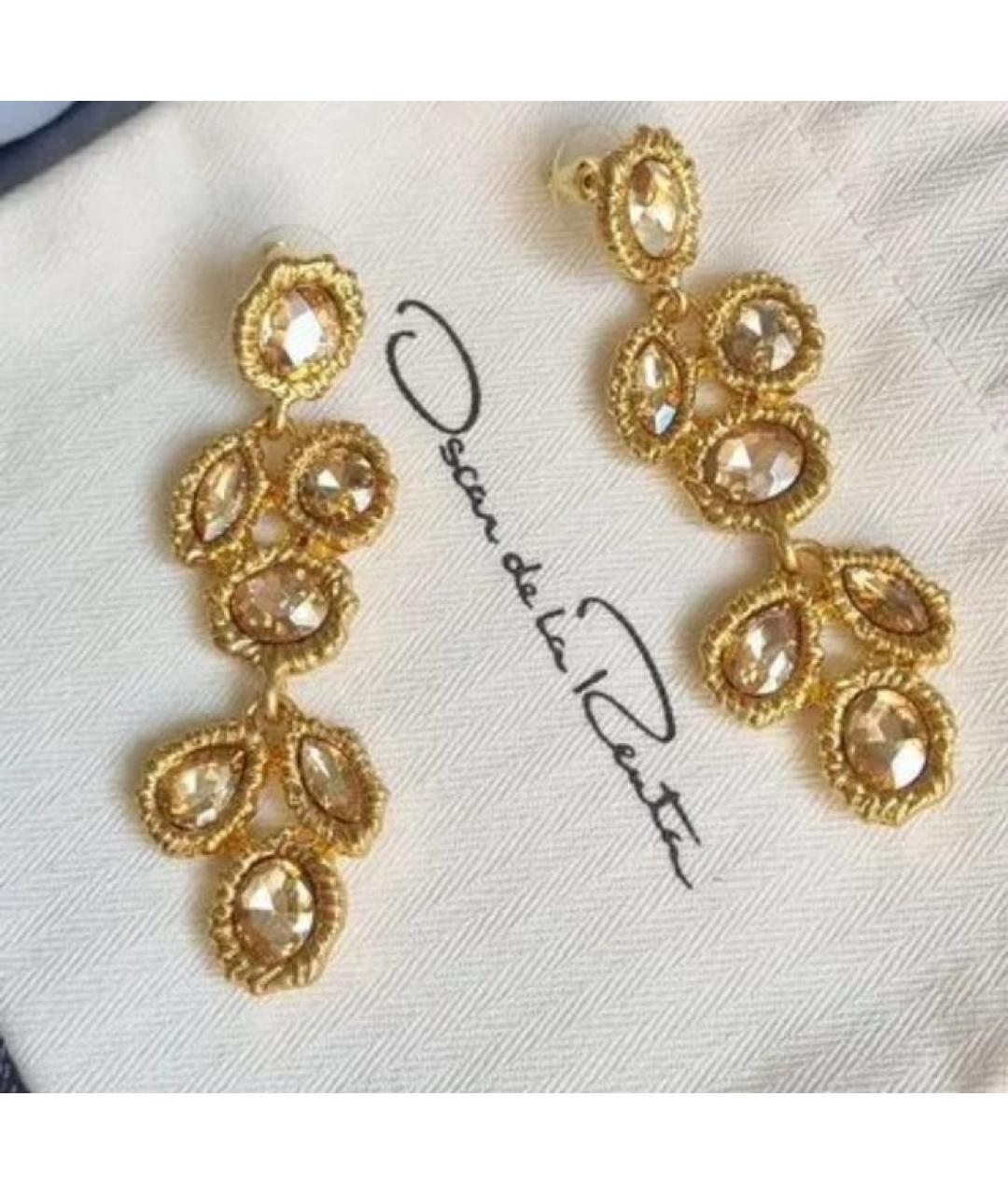 OSCAR DE LA RENTA Золотые серьги, фото 2