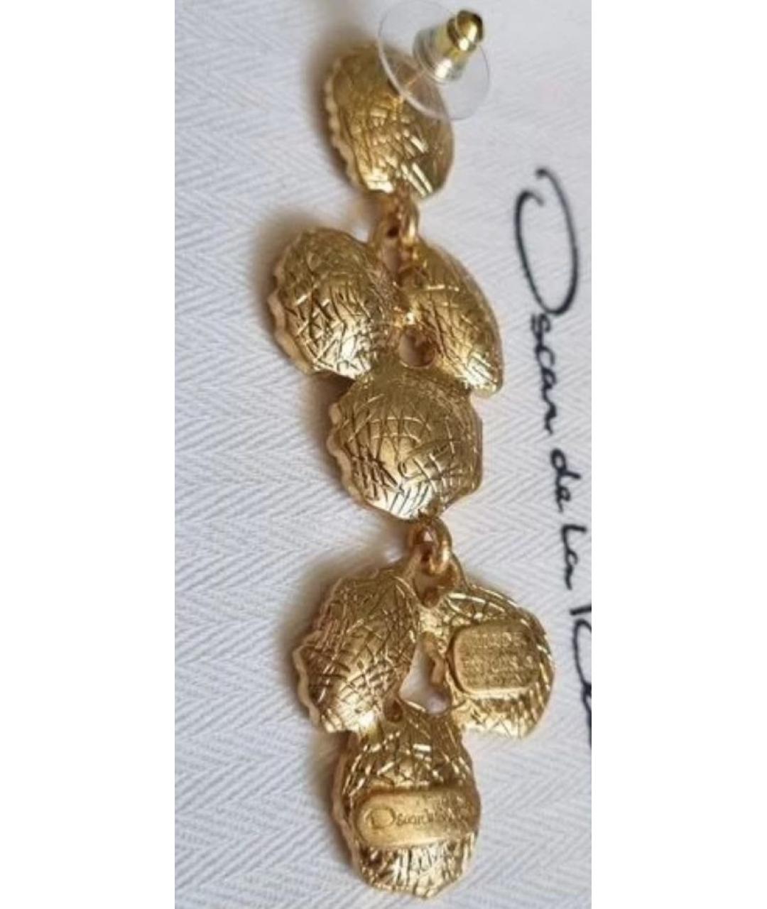 OSCAR DE LA RENTA Золотые серьги, фото 6