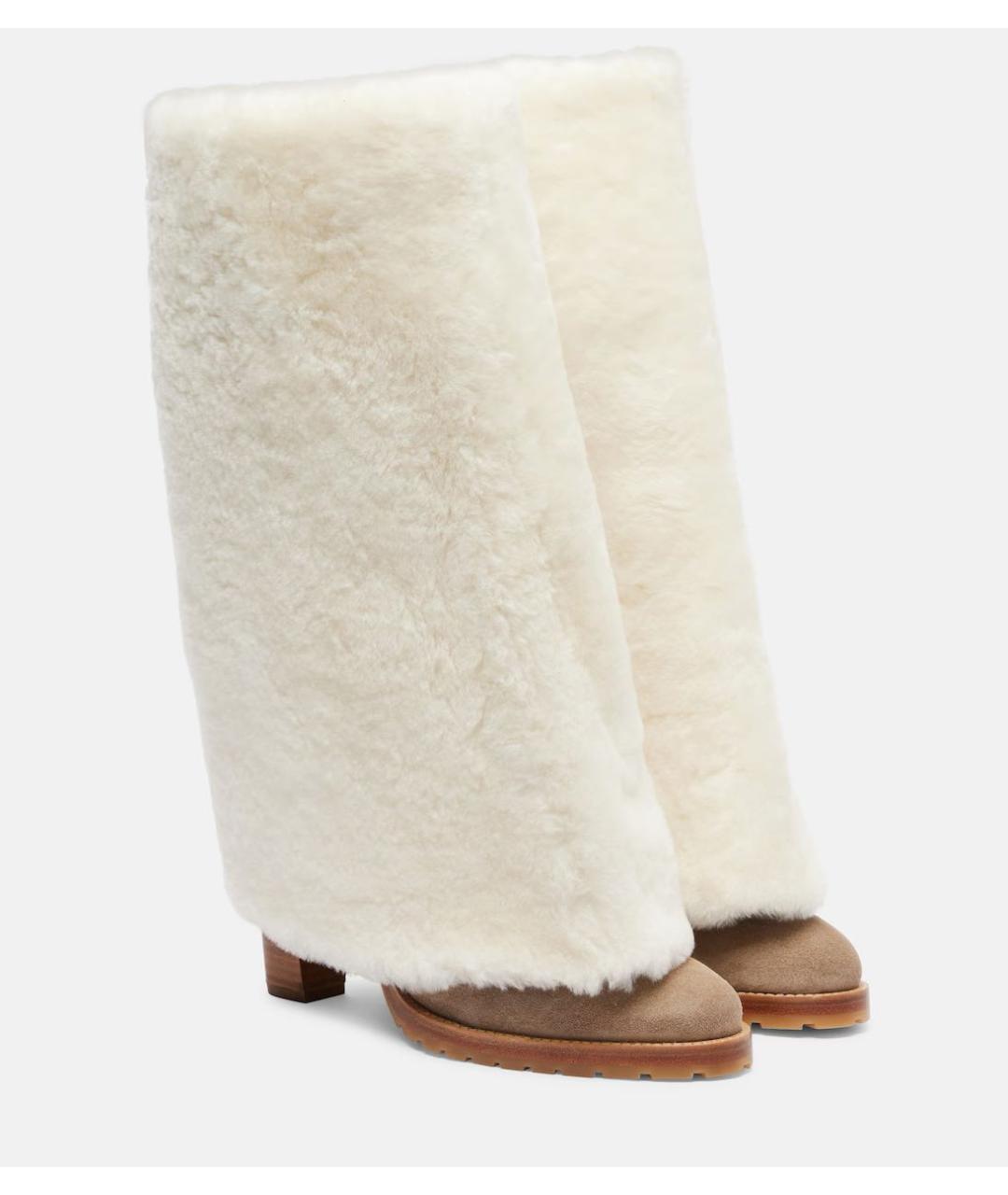 YVES SALOMON Бежевые сапоги, фото 2