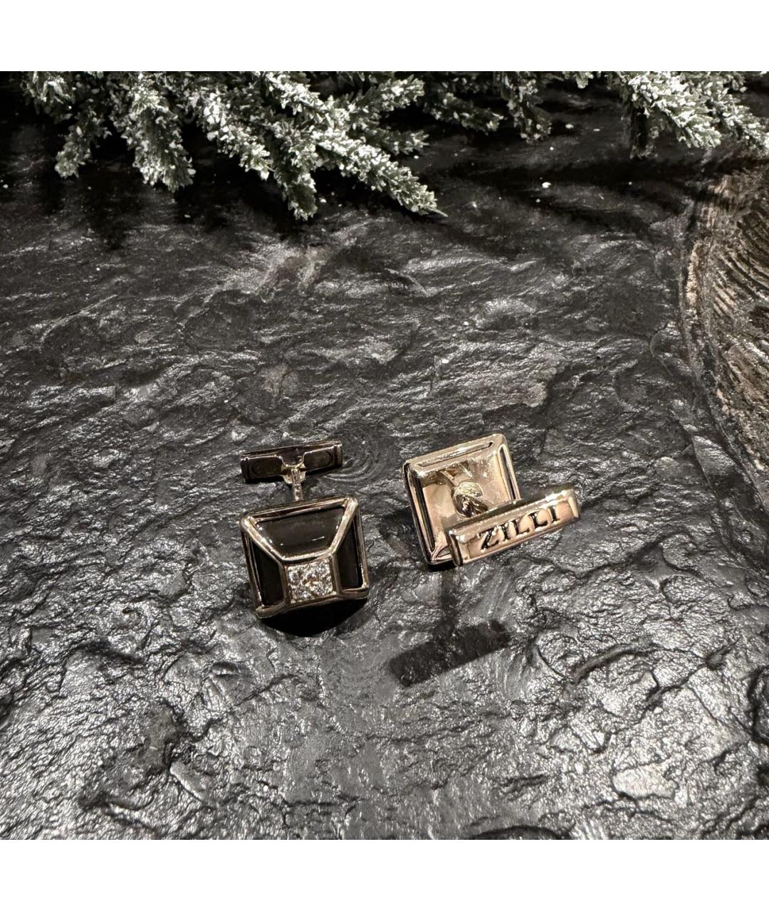 ZILLI Розовые запонки из розового золота, фото 3