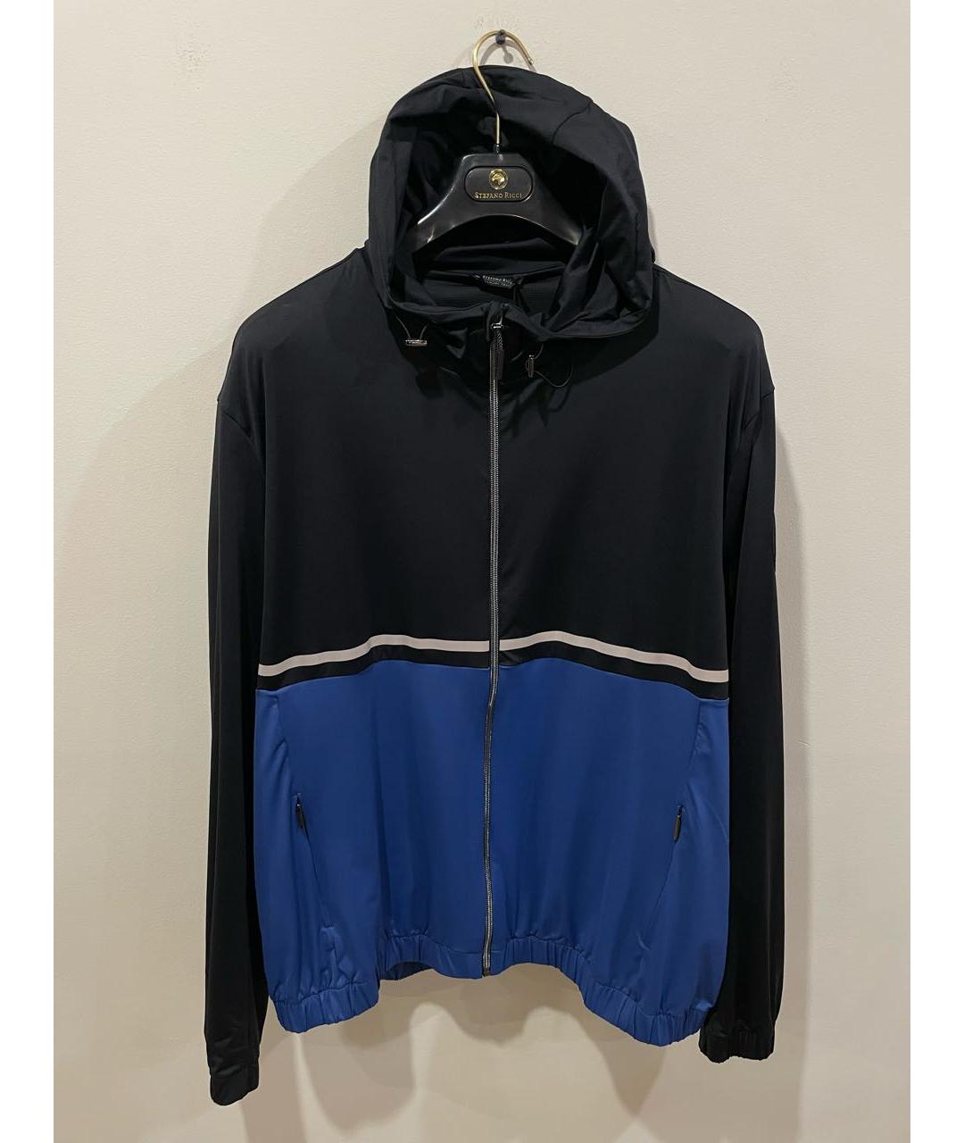 STEFANO RICCI Черная полиамидовая куртка, фото 6