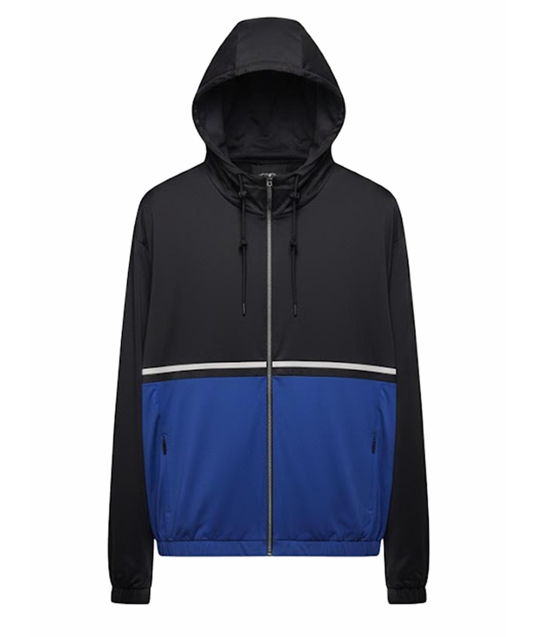 STEFANO RICCI Черная полиамидовая куртка, фото 1