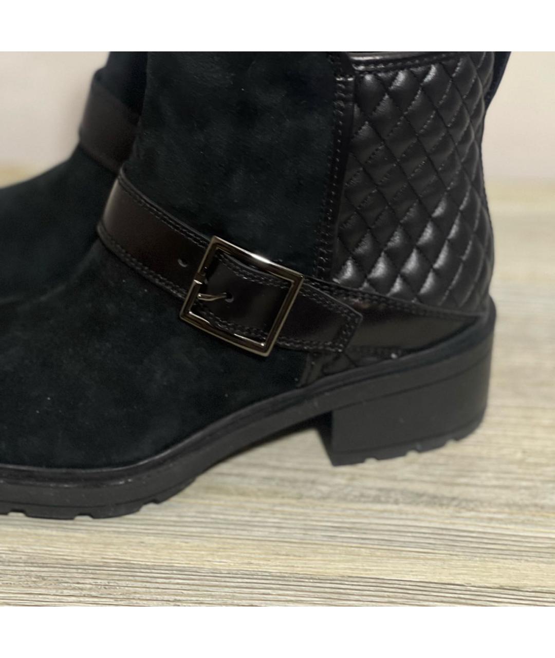 HOGAN Черные замшевые ботильоны, фото 4