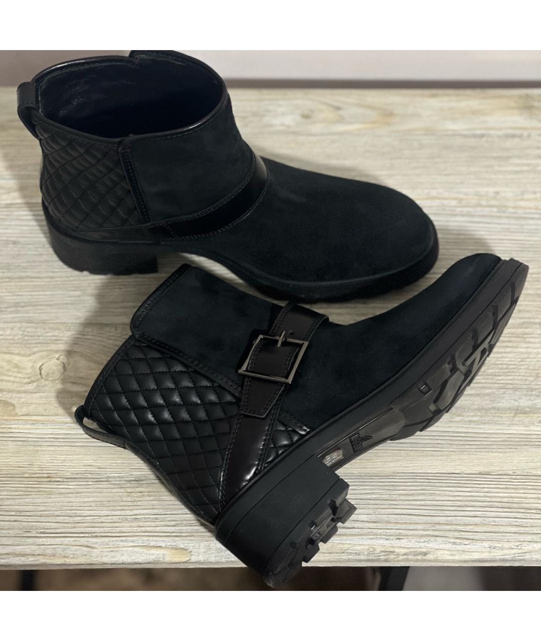HOGAN Черные замшевые ботильоны, фото 3
