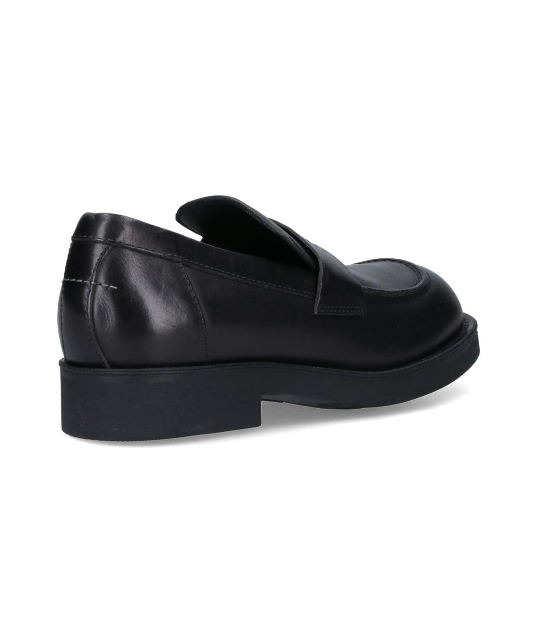 MM6 MAISON MARGIELA Черные кожаные лоферы, фото 4