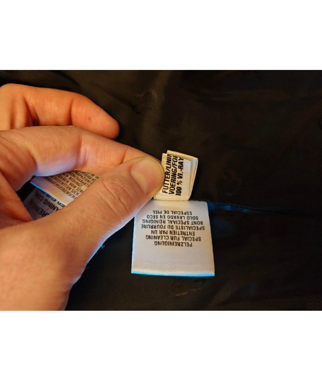 ESCADA Черное бархатное пальто, фото 8