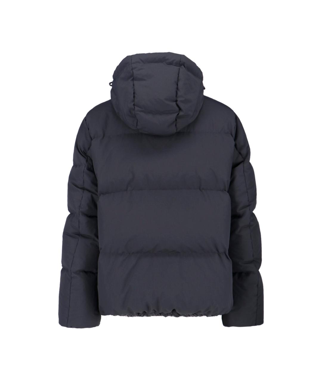 SACAI Черный полиэстеровый пуховик, фото 2